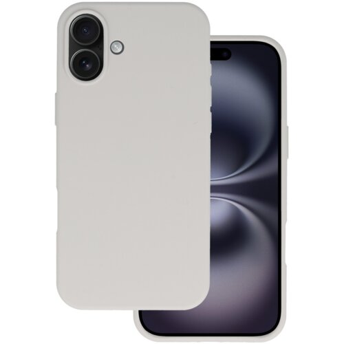 Onasi Silikonski ovitek za iPhone 16 - mat liquid stone Cene