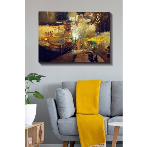Wallity kanvas tablo (70 x 100) - 197 multicolor decorative canvas painting Cene