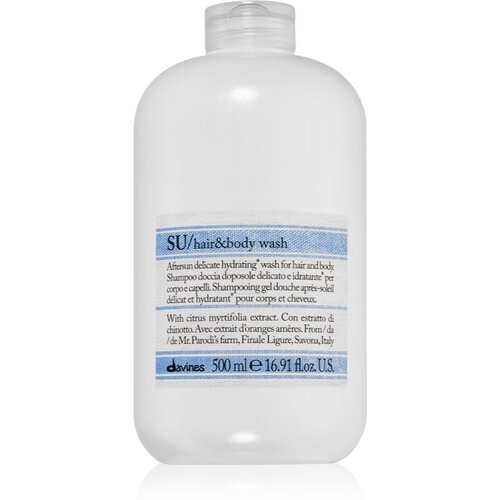 DAVINES SU Hair&Body Wash gel za prhanje in šampon 2v1 500 ml Cene