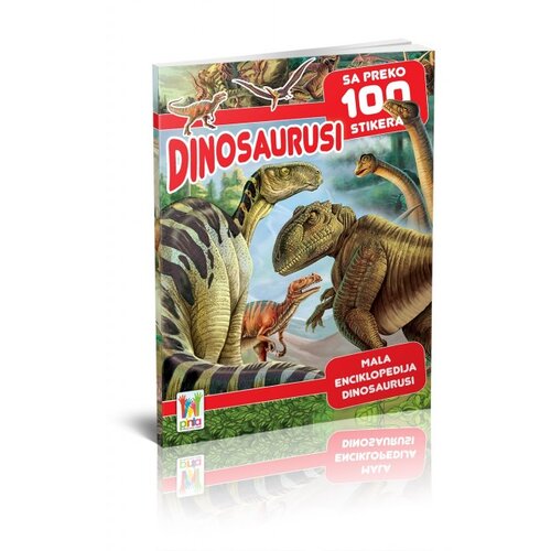 PINTA 100 stikera dinosaurusi Cene
