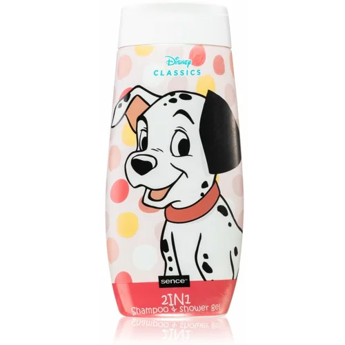 Disney Classics gel za tuširanje i šampon 2 u 1 za djecu 101 dalmatians 300 ml