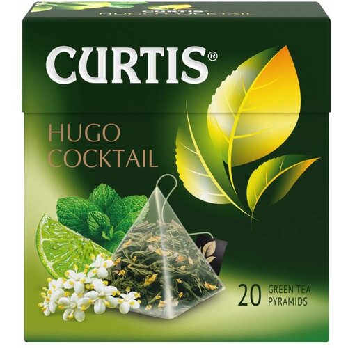 Curtis hugo cocktail- zeleni čaj sa mentom, citrusima i zovom, 20x1.8g Slike