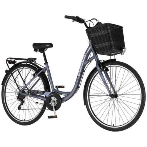 Venssini Bicikl fashion grace 28" alu 17" v-brake 6 brzina 155-178cm (s/m) plavi perla Cene