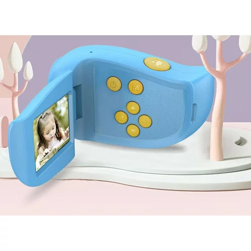Hitelektro 32Mpx otroški digitalni fotoaparat in kamera LCD SD račka 2776