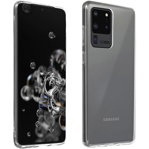 AVIZAR Samsung Galaxy S20 ultra silikonski gel ovitek ultra tanek 0,3 mm, druga koža - prozoren, (20719404) Cene