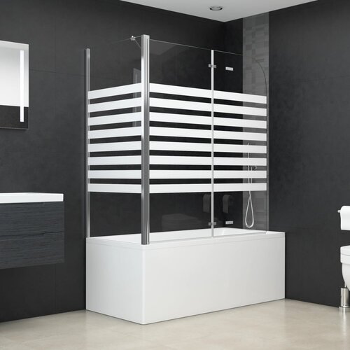  Tu&scaron;-kabina 120 x 68 x 130 cm od kaljenog stakla prugasta Cijene