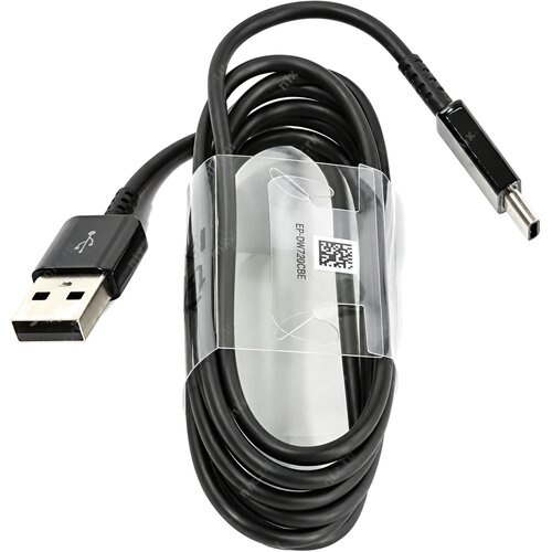 Samsung USB-A v USB-C kabel črne barve dolžine 1.5m EP-DW720CBE Slike