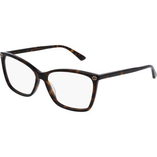 Gucci GG0025O 002 M (56) Havana/Kristalna Slike