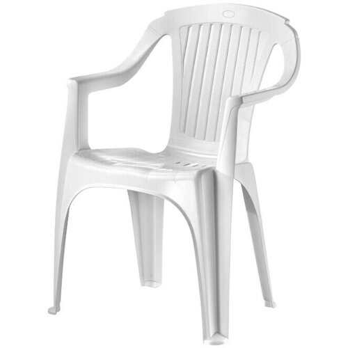  Stolica Verona (D x Š x V: 56 x 44 x 80 cm, Bijele boje) Cijene