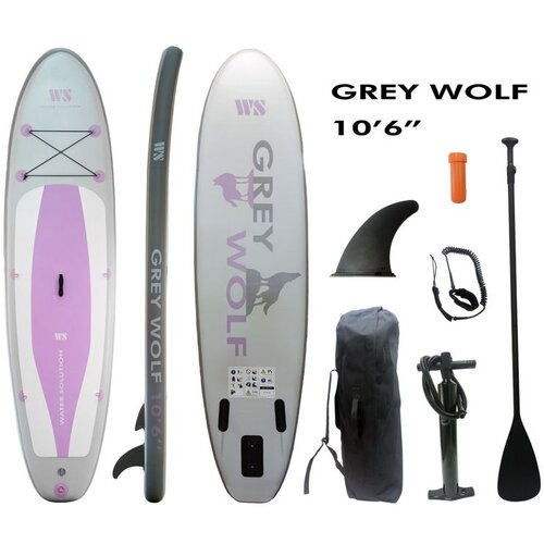 Water Solution Wasi SUP daska Grey Wolf 320x81x15cm, max 140kg Cene