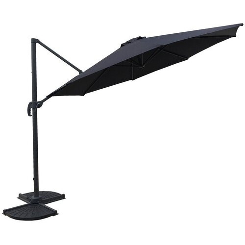 Garden Pleasure Sivi suncobran 300x300 cm Deluxe – Cene