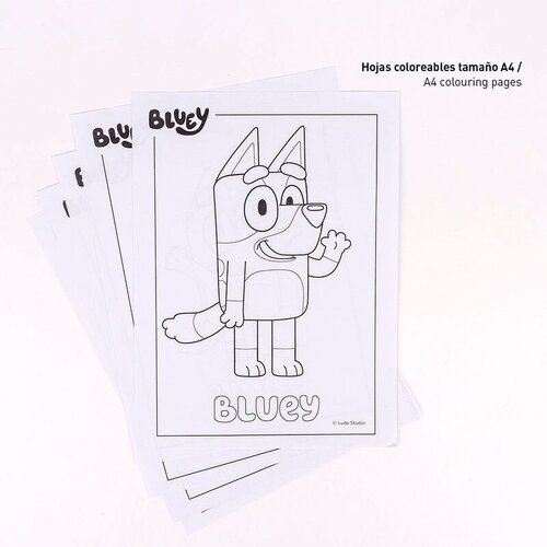 BLUEY Set za Bojanje i Crtanje Slike