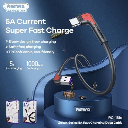 Remax data kabl RC-181a fast charging 5A type c beli Cene