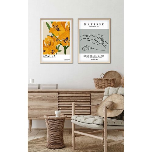 Wallity Uramljena slika Huhu165, 35x50 cm, 2 dijela Cene