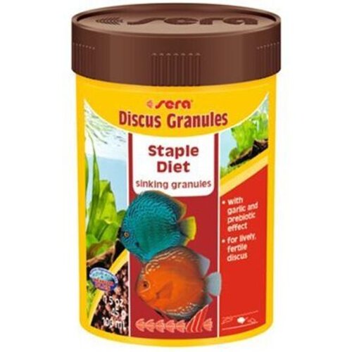 Sera Hrana za ribice Nature Discus granule 100ml Slike