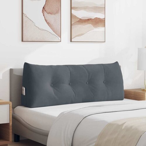  Jastuk za leđa Tamno siva 120 x 24 x 50 cm Bar&scaron;un Cijene