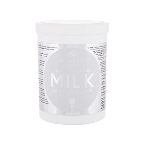 Kallos Cosmetics milk maska za suhe in poškodovane lase 1000 ml Cene