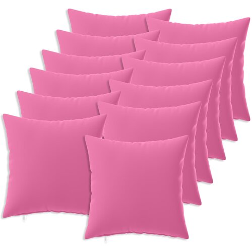  Presvlaka za jastuk 12 pcs HEERLEN Ružičasta 40 x 40 cm Cene