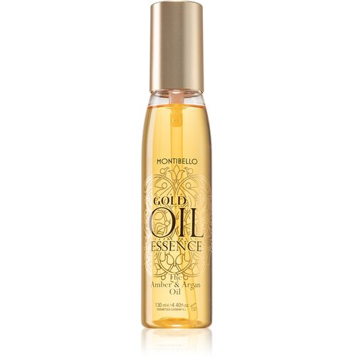 Montibello Gold Oil Amber & Argan Oil regenerirajuće i zaštitno ulje za oštećenu kosu i ispucale vrhove s arganovim uljem 130 ml Cijene