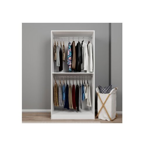 Hanah home Ormar Lucas 1600-85, 94x190x60 cm, Bijeli Slike