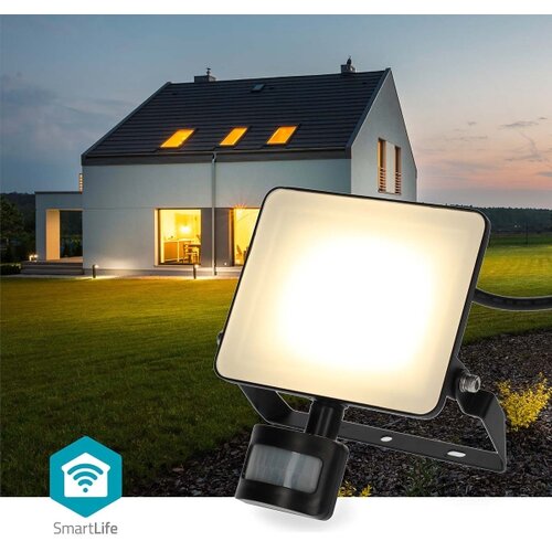 Nedis WIFILOFS21FBK- LED prigu&amp;scaron;iva reflektor SmartLife 20W/230V 3000-6500K IP44 Wi-Fi Slike