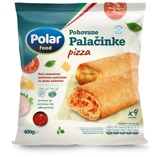 Polar Food smrznute pohovane palačinke pizza nadev 400G Slike