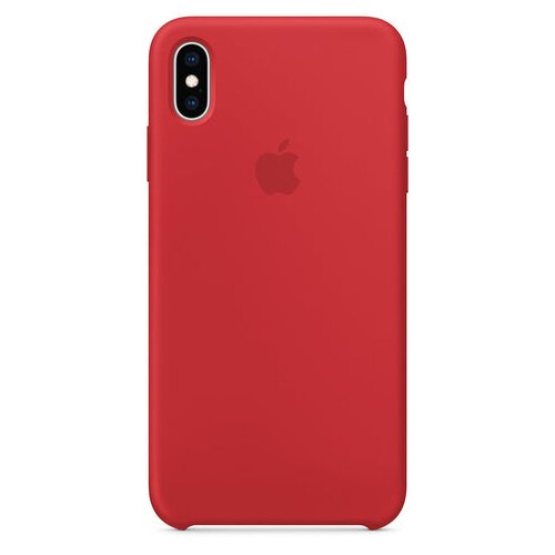 Apple ovitek Silicon Case MRWH2ZM/A za iPhone Xs Max - original rdeč Slike
