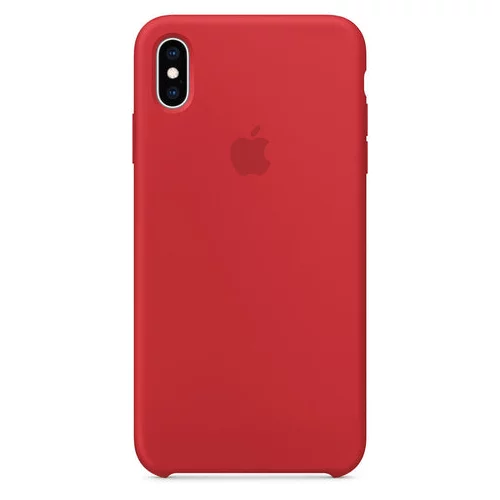 Apple ovitek Silicon Case MRWH2ZM/A za iPhone Xs Max - original rdeč