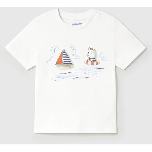 Mayoral majica s kratkimi rokavi sailing white Cene
