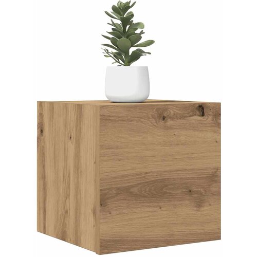 VidaXL Komplet 2 kosov stenske TV omarice Artisan Oak 30,5x30x30 cm Slike