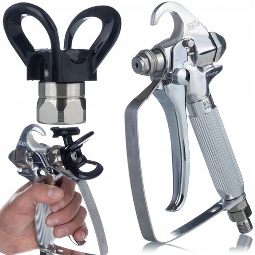 Rosfix ZENTHRIL SET BRIZGALNA GLAVA AERO X – 3600 PSI, 1/4" IN 7/8" NAVOJ, VGRAJEN FILTER, 4-PALČNI SPROŽILEC | ZA HIDRODINAMIČNO BARVANJE, (5000073744) Cene