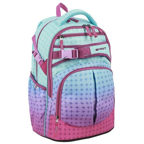 Spirit Ranac za &scaron;kolu Campus-X 06 33x22x46cm plava roze Cene
