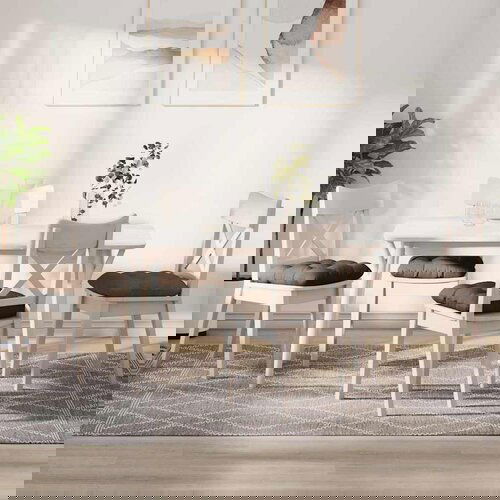 vidaXL Sedežne blazine 4 pcs Rjava 40 x 40 x 12 cm blago Cene