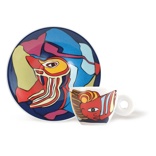 Illy set soljice za cappuccino BIENNALE 2026 4/1 ART COLLECTION Slike