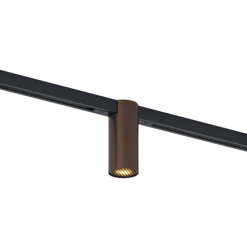 QAZQA Sodobni reflektor temno bronaste barve za sistem tirnic 1-fazni GU10 35 mm - Slimline Nubee Honey Cene
