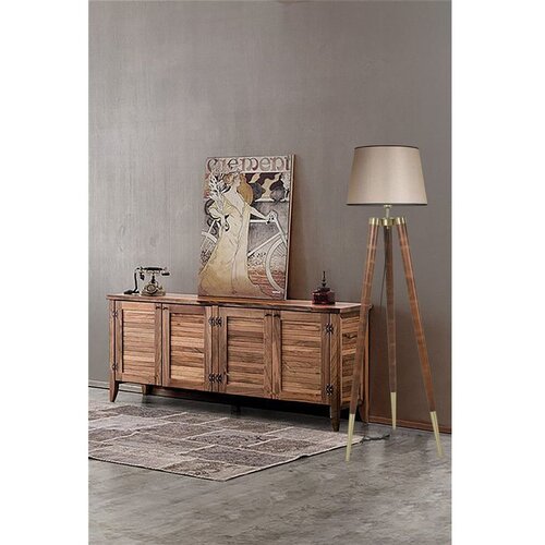 Opviq podna lampa Style, 165 cm, E27, Orah Cene