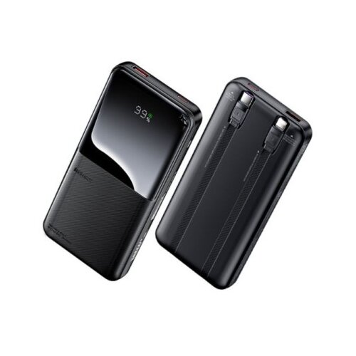 Remax RPP-679 Black 20W+QC 22.5W Power Bank with 2 Fast Ch. Cables 10000mAh Cene