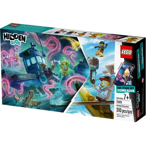 Lego Hidden Side Brodolomna ladja za lov na rakce - 70419, (632927) Cene