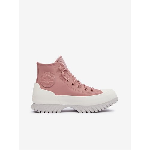 Converse Women's Women's Leather Ankle Sneakers on Platform - Women's Slike