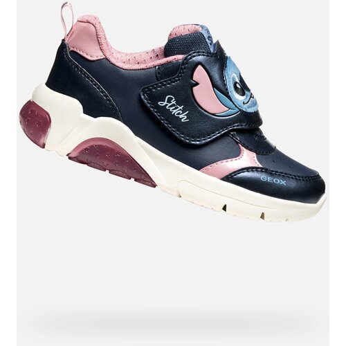 Geox Dark Blue Girls&amp;#039; Fadinlight Sneakers - Girls Slike