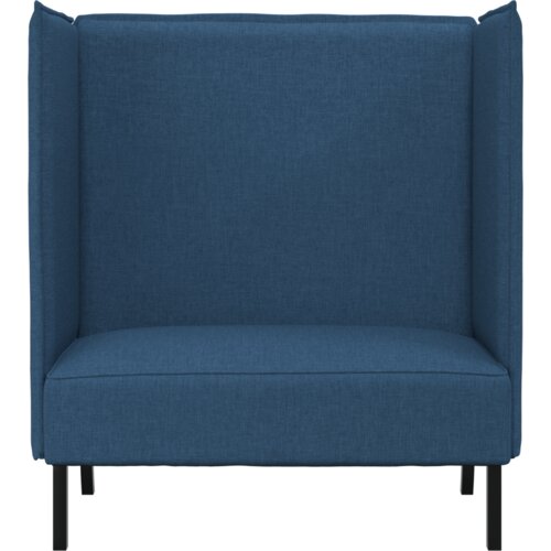  Visoki kauč plavi 109x56x121 cm tkanina Slike