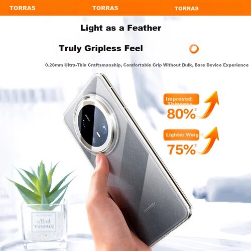  Torras Maska za mobilni telefon Huawei Mate 70 Pro / Huawei Mate 70 Pro+, Providna Cene