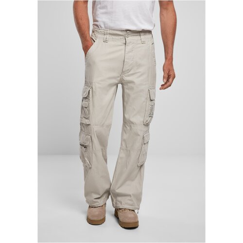 Brandit Vintage Cargo Pants White Cene