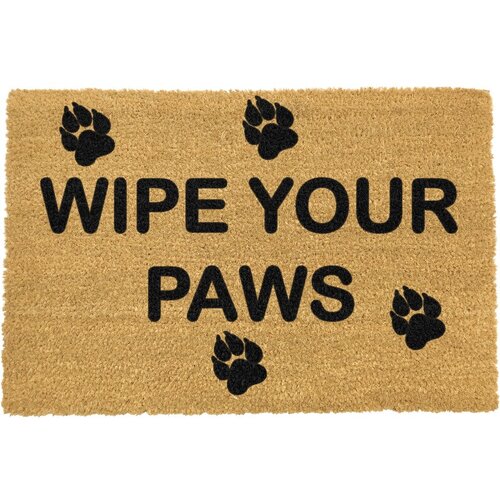 Artsy Doormats otirač od prirodnog kokosovog vlakna Artsy Wipe Your Paws 40 x 60 cm Slike