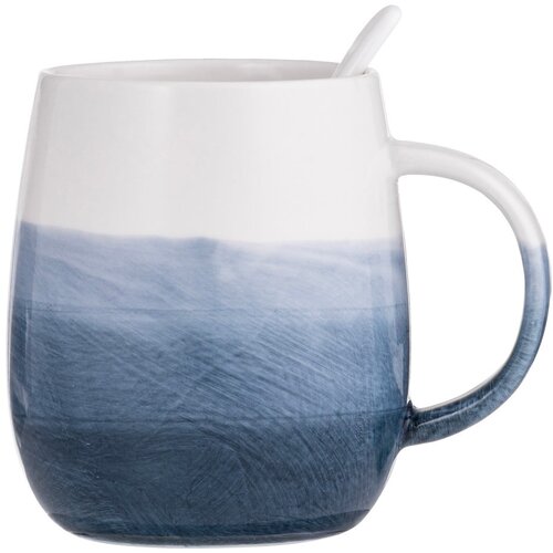 Ladelle Modra porcelanasta skodelica 380 ml Immerse – Cene