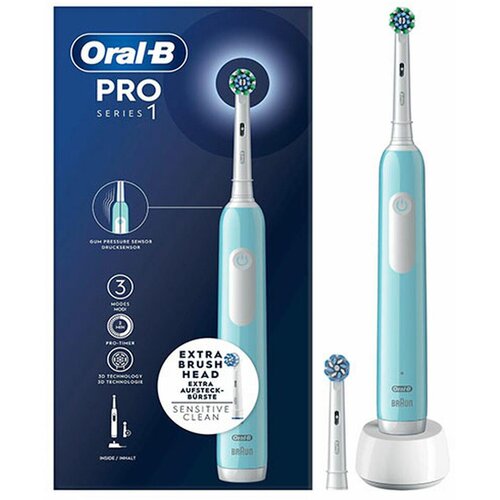 Braun Električna zobna &amp;scaron;četka Oral-B Pro 1 Bleue Cross Action, (5000530701) Slike