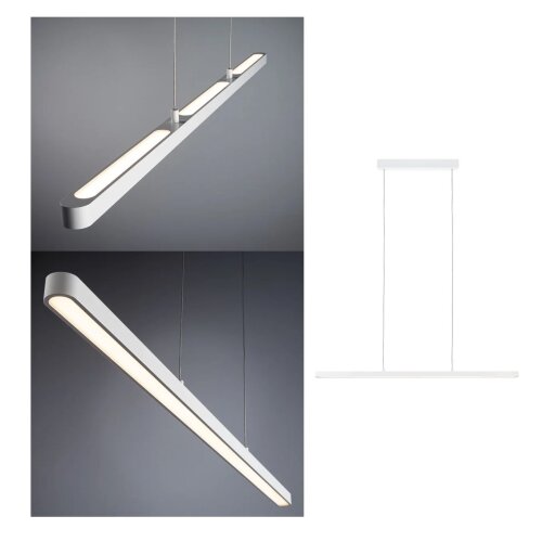 PAULMANN 79901 - LED/42W prigu&amp;scaron;iva viseći luster na sajli LENTO 230V Slike