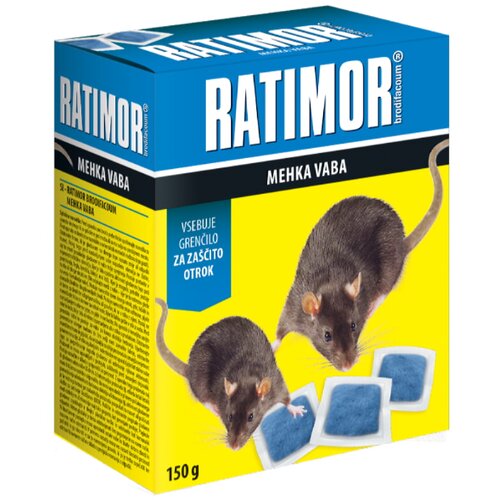  Mehka vaba za glodavce Ratimor (150 g) Slike