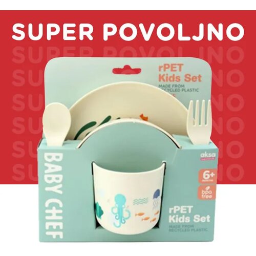 BABY CHEF set za hranjenje okean 5kom Cijene
