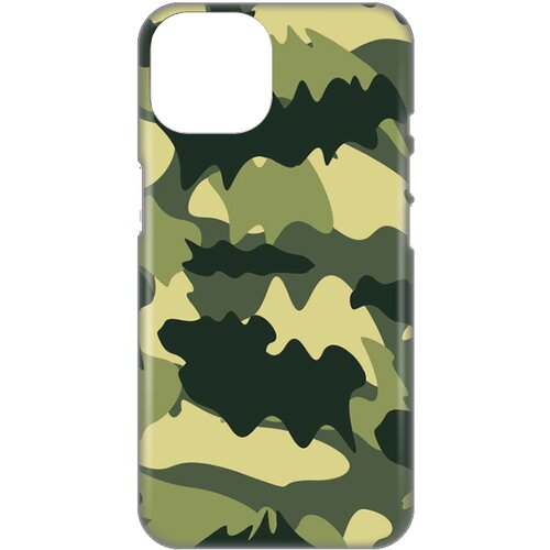  Silikonska maska za iPhone 14 Plus 6.7 Army Print Skin maslinasta Cene